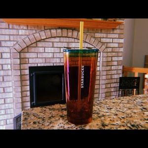 Starbucks rainbow summer cup.